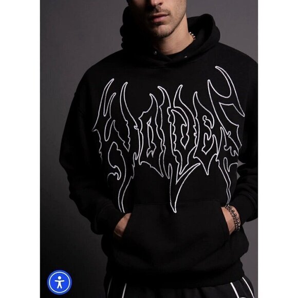 Darc Sport X Naruto Ninja World Pierce‎ Hoodie Black L XL Rare Sold Out - Picture 4 of 7